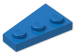 LEGO® Stein: Wing 2 x 3 Right 43722 | Farbe: Bright Blue