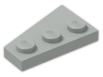LEGO® Stein: Wing 2 x 3 Right 43722 | Farbe: Grey