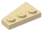 LEGO® Stein: Wing 2 x 3 Right 43722 | Farbe: Brick Yellow