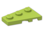 LEGO® Stein: Wing 2 x 3 Left 43723 | Farbe: Bright Yellowish Green
