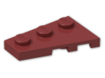 LEGO® Stein: Wing 2 x 3 Left 43723 | Farbe: New Dark Red