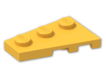 LEGO® Stein: Wing 2 x 3 Left 43723 | Farbe: Flame Yellowish Orange