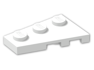LEGO® Brick: Wing 2 x 3 Left 43723 | Color: White