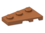 LEGO® Brick: Wing 2 x 3 Left 43723 | Color: Dark Orange