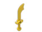 LEGO® Stein: Minifig Sword Scimitar 43887 | Farbe: Bright Yellow