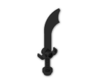 LEGO® Brick: Minifig Sword Scimitar 43887 | Color: Black
