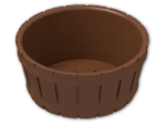 LEGO® Stein: Barrel 4.5 x 4.5 4424 | Farbe: Reddish Brown