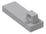 LEGO® Brick: Hinge Tile 1 x 3 Locking with Single Finger on Top 44300 | Color: Medium Stone Grey