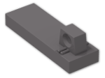 LEGO® Stein: Hinge Tile 1 x 3 Locking with Single Finger on Top 44300 | Farbe: Dark Stone Grey
