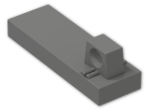 LEGO® Brick: Hinge Tile 1 x 3 Locking with Single Finger on Top 44300 | Color: Dark Grey