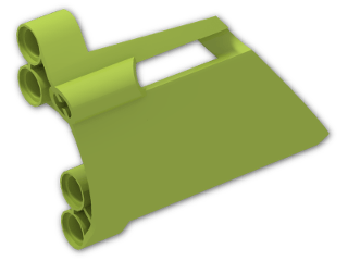 LEGO® Brick: Technic Panel Fairing #23 44353 | Color: Bright Yellowish Green