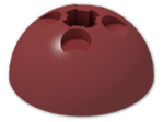 LEGO® Stein: Hemisphere 3 x 3 Ball Turret 44359 | Farbe: New Dark Red