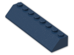 LEGO® Brick: Slope Brick 45 2 x 8 4445 | Color: Earth Blue