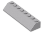 LEGO® Stein: Slope Brick 45 2 x 8 4445 | Farbe: Medium Stone Grey