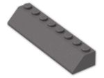 LEGO® Stein: Slope Brick 45 2 x 8 4445 | Farbe: Dark Stone Grey