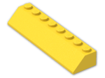 LEGO® Stein: Slope Brick 45 2 x 8 4445 | Farbe: Bright Yellow