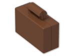 LEGO® Brick: Minifig Suitcase 4449 | Color: Reddish Brown