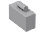 LEGO® Brick: Minifig Suitcase 4449 | Color: Medium Stone Grey