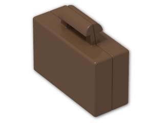 LEGO® Brick: Minifig Suitcase 4449 | Color: Brown