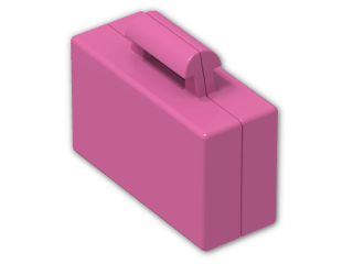 LEGO® Stein: Minifig Suitcase 4449 | Farbe: Bright Purple