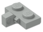 LEGO® Brick: Hinge Plate 1 x 2 Locking with Single Finger On Side Vertical 44567 | Color: Grey