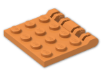 LEGO® Stein: Hinge Car Roof 4 x 4 Locking 44570 | Farbe: Bright Orange