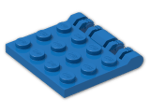 LEGO® Brick: Hinge Car Roof 4 x 4 Locking 44570 | Color: Bright Blue