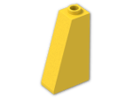 LEGO® Brick: Slope Brick 75 2 x 1 x 3 with Open Stud 4460a | Color: Bright Yellow