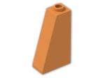 LEGO® Brick: Slope Brick 75 2 x 1 x 3 with Hollow Stud 4460b | Color: Bright Orange