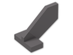 LEGO® Brick: Tail 2 x 3 x 2 Fin 44661 | Color: Dark Stone Grey
