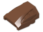 LEGO® Brick: Slope Brick Curved Top 2 x 2 x 1 with Dimples 44675 | Color: Reddish Brown