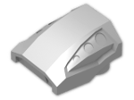LEGO® Brick: Slope Brick Curved Top 2 x 2 x 1 with Dimples 44675 | Color: Silver Metallic