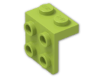LEGO® Stein: Bracket 1 x 2 - 2 x 2 44728 | Farbe: Bright Yellowish Green