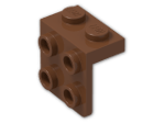 LEGO® Stein: Bracket 1 x 2 - 2 x 2 44728 | Farbe: Reddish Brown