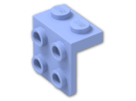 LEGO® Brick: Bracket 1 x 2 - 2 x 2 44728 | Color: Medium Royal Blue
