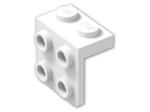 LEGO® Brick: Bracket 1 x 2 - 2 x 2 44728 | Color: White