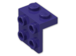 LEGO® Brick: Bracket 1 x 2 - 2 x 2 44728 | Color: Medium Lilac