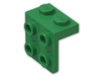 LEGO® Brick: Bracket 1 x 2 - 2 x 2 44728 | Color: Dark Green