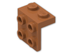 LEGO® Brick: Bracket 1 x 2 - 2 x 2 44728 | Color: Dark Orange