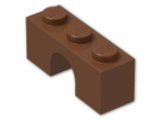 LEGO® Brick: Arch 1 x 3 4490 | Color: Reddish Brown