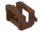 LEGO® Stein: Animal Horse Saddle with Two Clips 4491b | Farbe: Reddish Brown