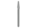 LEGO® Stein: Minifig Spear 4497 | Farbe: Silver flip/flop