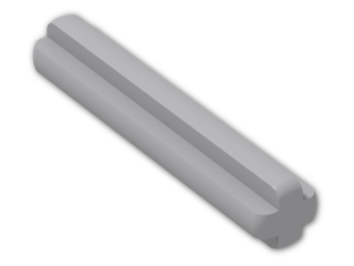 LEGO® Stein: Technic Axle 3 4519 | Farbe: Medium Stone Grey