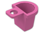 LEGO® Brick: Minifig Container D-Basket 4523 | Color: Bright Purple