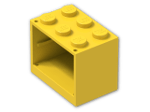 LEGO® Stein: Container Cupboard 2 x 3 x 2 with Solid Studs 4532 | Farbe: Bright Yellow