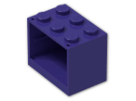LEGO® Brick: Container Cupboard 2 x 3 x 2 with Solid Studs 4532 | Color: Medium Lilac