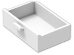 LEGO® Brick: Container Cupboard 2 x 3 x 2 Drawer 4536 | Color: White