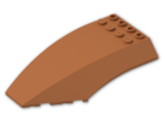 LEGO® Stein: Windscreen 10 x 6 x 2 45705 | Farbe: Dark Orange
