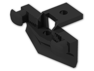 LEGO® Stein: Train Buffer Beam with Plough 45708 | Farbe: Black