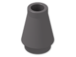 LEGO® Stein: Cone 1 x 1 4589 | Farbe: Dark Stone Grey